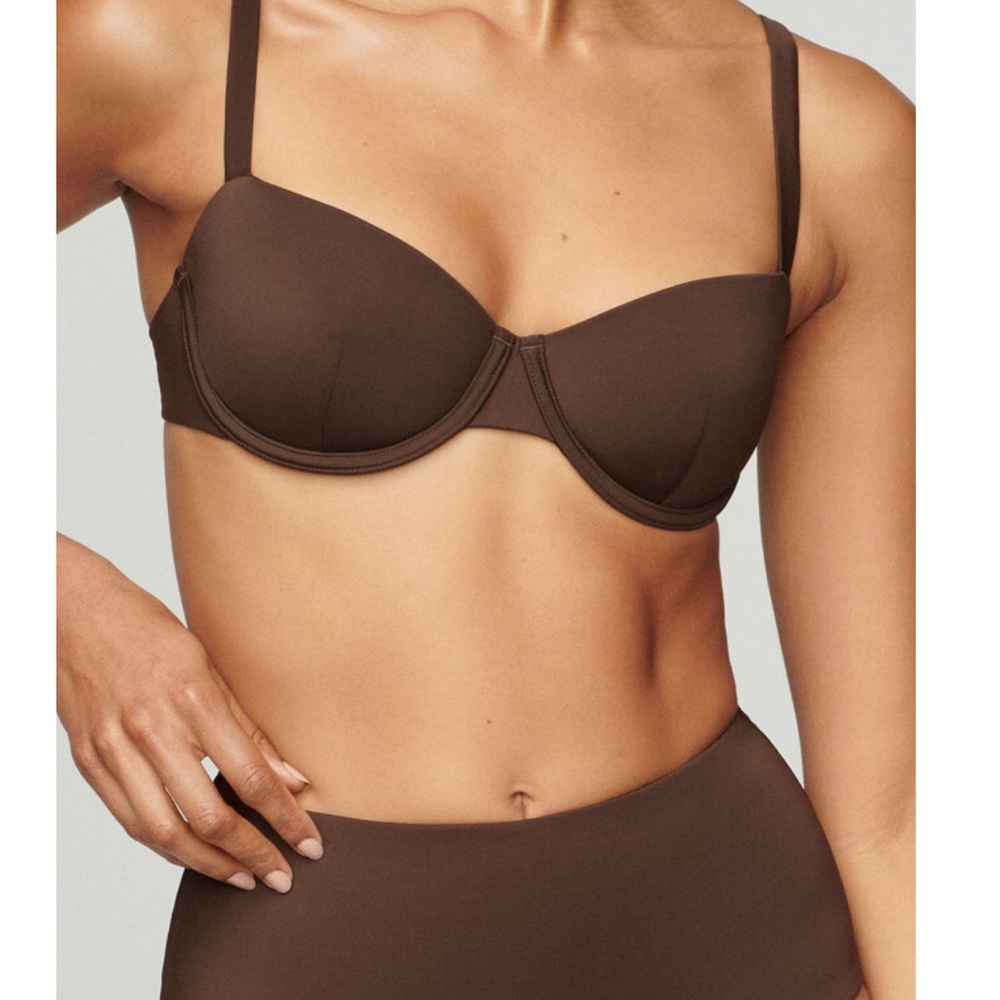 Brown CUUP bikini top